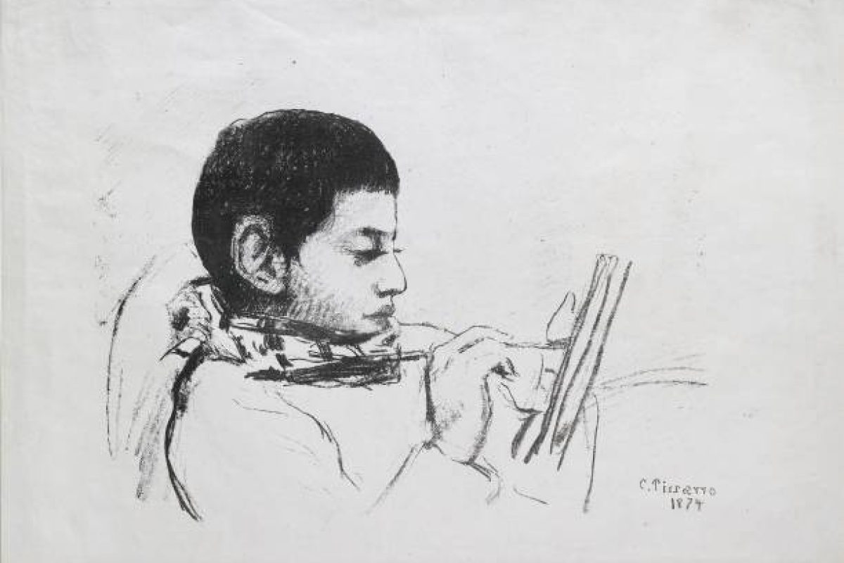 Lubię sztukę i Lucien Pissaro.